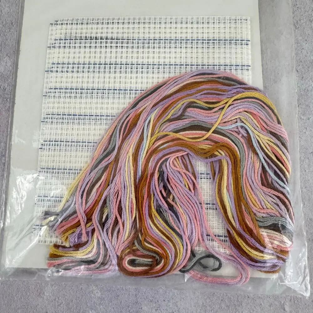 3 Counted Cross Stitch Kits Golden Bee Wearables Designs for Needle Dimensions